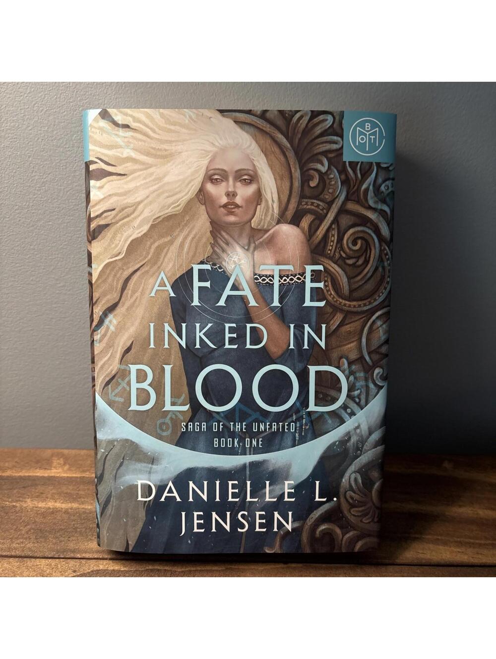 A Fate Inked in Blood: Book One of the Saga of the Unfated - hardcover Jense...